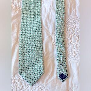 JoS.A.Bank green silk tie  **Buy 2 ties for 25**